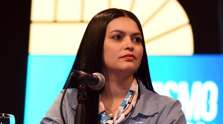 Flor Destéfanis, intendenta de Santa Rosa Flor Destéfanis, intendenta de Santa Rosa