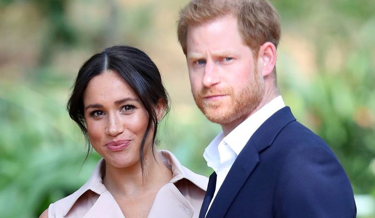 Harry y Meghan Foto: Archivo MDZ