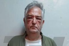 La foto de Miguel Ángel Calvete en Ezeiza. La foto de Miguel Ángel Calvete en Ezeiza.