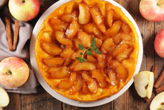 Tarte Tatin: el postre invertido que revolucionó la cocina francesa Foto: Shutterstock