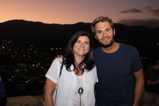 Gabriela Testa junto a Tomás Dente. No te pierdas la galería de fotos, al final de la nota. Foto: Gentileza Gobierno de Mendoza