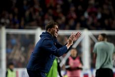 Damián Ayude, DT de San Lorenzo, no se mostró conforme tras el 0-0 ante Unión.