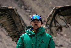 Hizo cumbre en el Aconcagua.