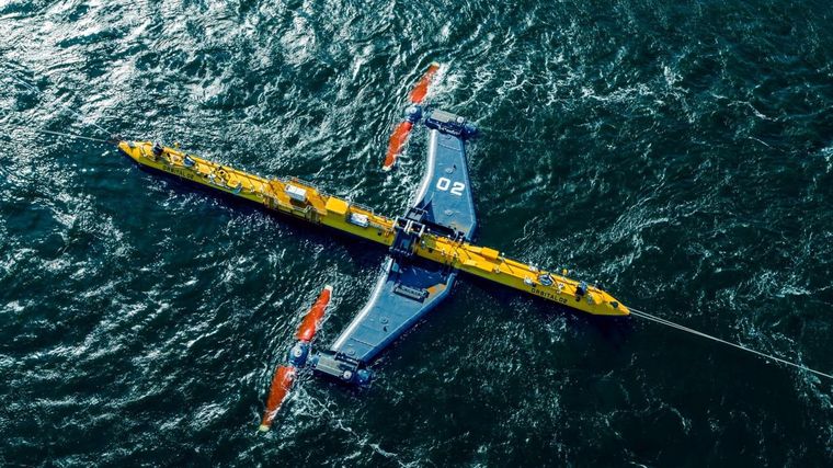 La turbina, una joya tecnológica. Foto: Orbital Marine Power.