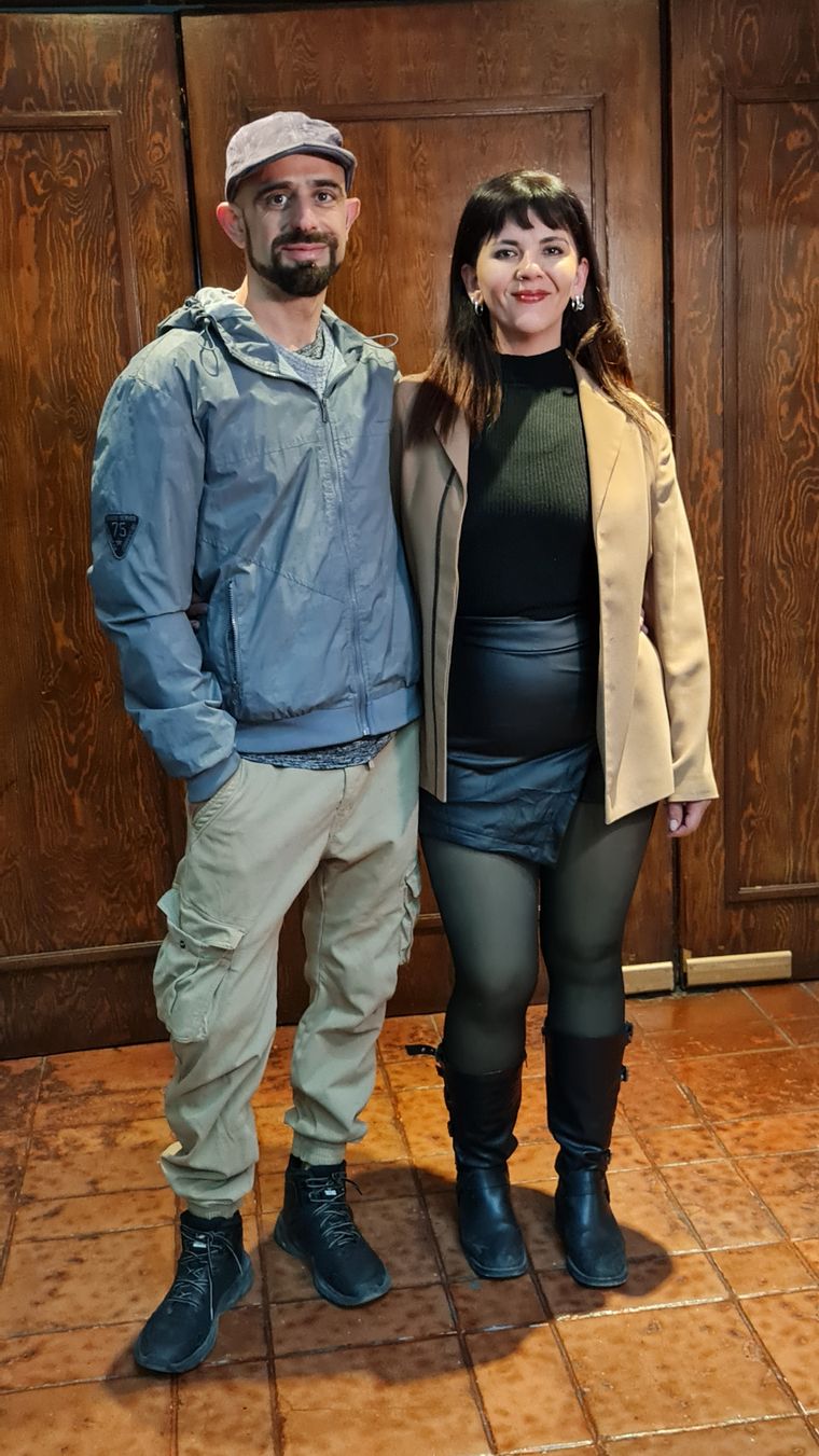 Rubén y Daiana matrimonio de 7 años.