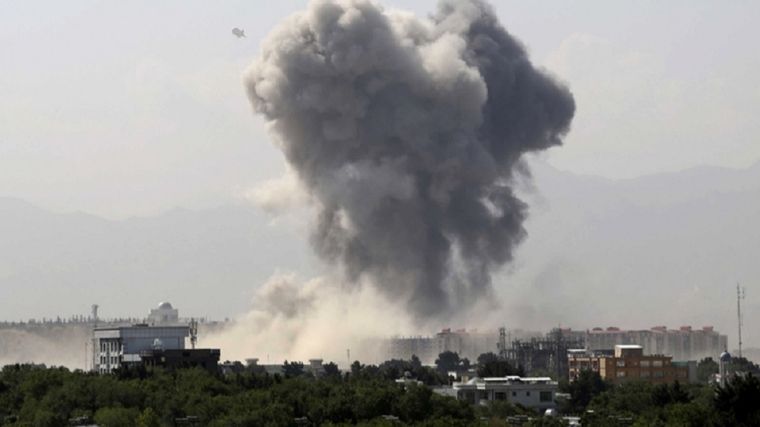 La explosión se produjo cerca del aeropuerto de Kabul.
