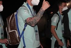 Messi no quiere descansar y pidió jugar ante Bolivia. Foto: AFA