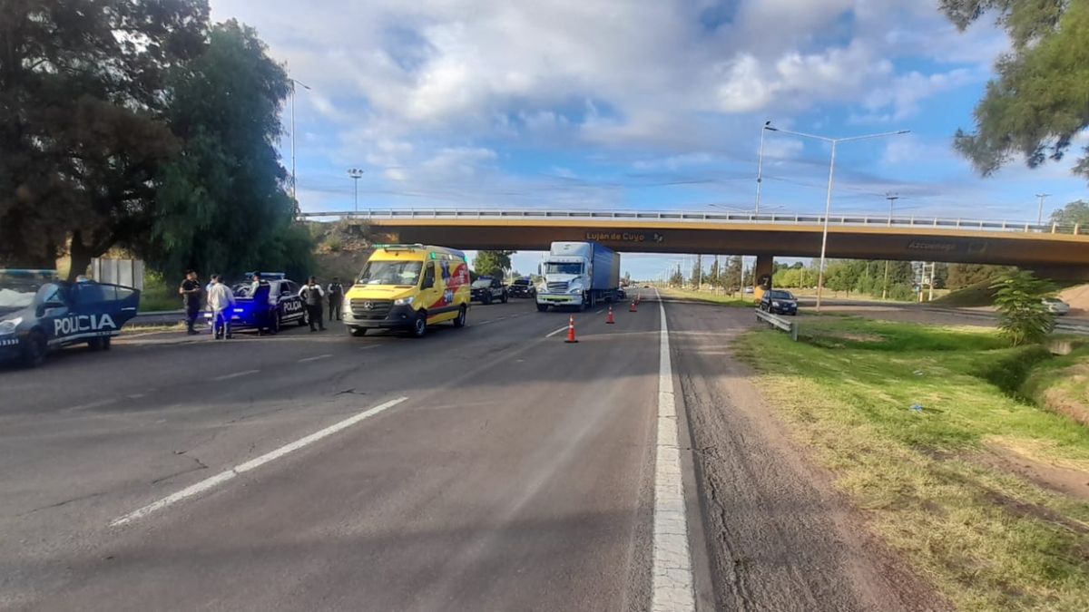 Murió la mujer que fue atropellada por un camión mientras atravesaba a pie el Acceso Sur