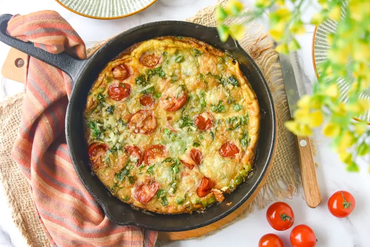 Así se prepara la frittata que todos quieren repetir.