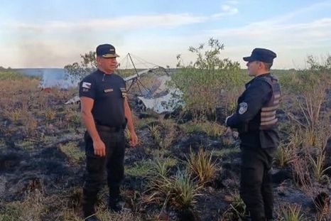 Tragedia en Posadas: Murió un hombre de 40 años al caer con su ala delta motorizado.
