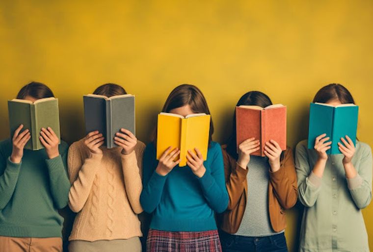 En los hogares, las familias también pueden incentivar a sus hijos a leer un libro.