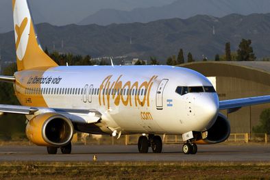 MDZol | La aerolínea low cost Flybondi tiene planes de expansión, pero choca con la falta de reservas en el Banco Central. Foto: ALF PONCE MERCADO / MDZ