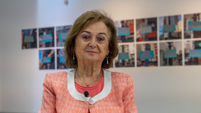 Anita Weinstein, sobreviviente del atentado a la AMIA. Foto: (MDZ / Analía Melnik)