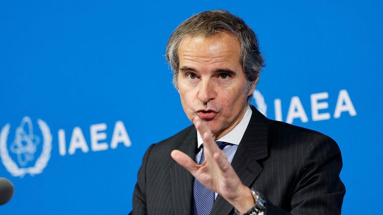 El Organismo Internacional de Energía Atómica, dirigido por Rafael Grossi, apuntó contra Irán por el enriquecimiento de uranio.