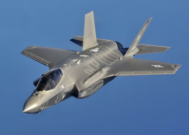 El avión perdido está valorado en 80 millones de dólares Foto: U.S. Air Force