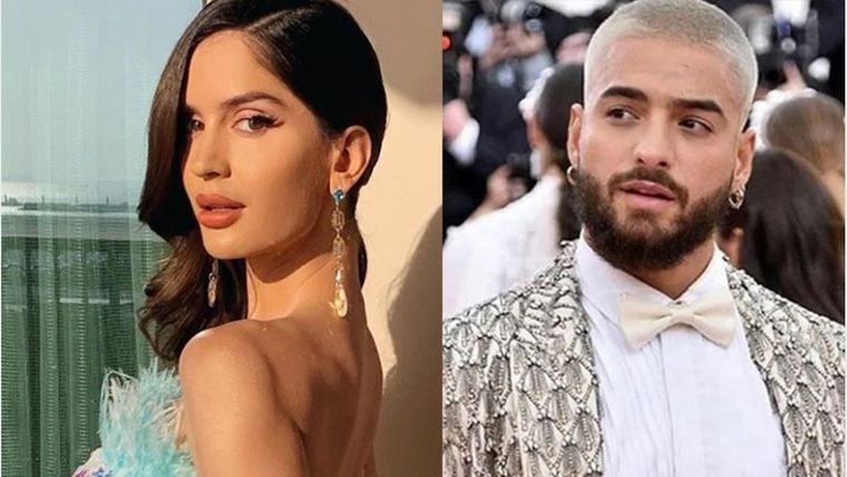 Natalia Barulich y Maluma Foto: Instagram