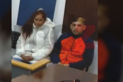 Anahí y Ángel Pérez, madre e hijo, en el banquillo de los acusados. Anahí y Ángel Pérez, madre e hijo, en el banquillo de los acusados.