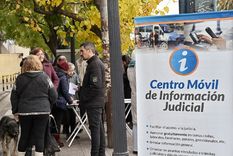 El móvil de información judicial brindará asesoramiento jurídico gratuito y orientación sobre trámites.