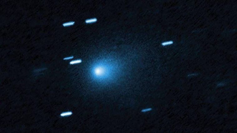 El cometa 3I/ATLAS y un llamativo descubrimiento sobre su origen. Foto NASA El cometa 3I/ATLAS y un llamativo descubrimiento sobre su origen. Foto NASA
