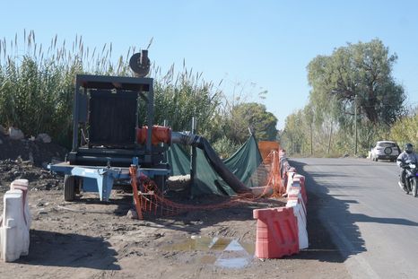 contaminacion: seguiran volcando cloacas al pescara y se extiende el problema contaminacion: seguiran volcando cloacas al pescara y se extiende el problema
