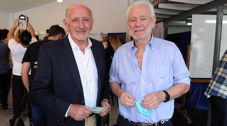 Gabriel Llano y Carlos Balter, ideólogos de la ruptura del PD con Cambia Mendoza. Foto: ALF PONCE MERCADO / MDZ