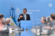 Denuncian a Sergio Massa por hacer proselitismo ilegal en acto de obra pública Foto: HCDN