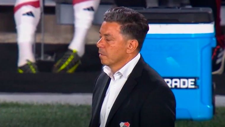 Gallardo no podía creer el yerro de Borja.