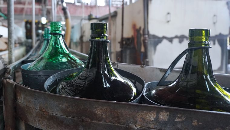 El Instituto Nacional de Vitivinicultura (INV) publicó la resolución mediante la cual el vino genérico producido con las uvas de la cosecha 2025 quedó liberado para la comercialización a partir del 1 de junio Foto: Rodrigo DAngelo / MDZ