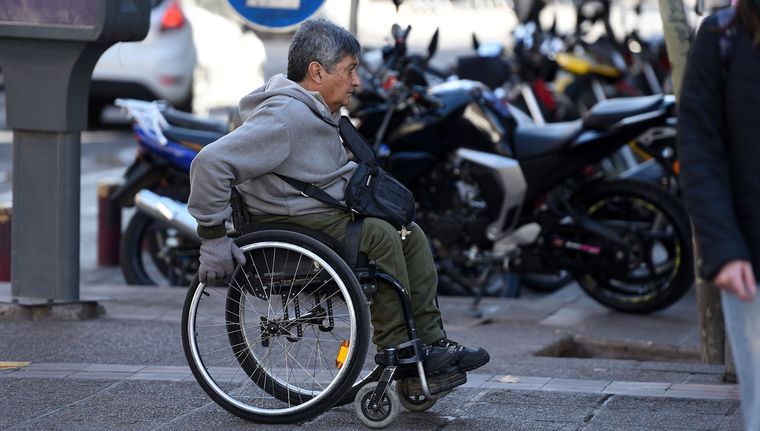 Casi 70 mil personas con discapacidad no tiene un trabajo ni lo busca. Foto: Santiago Tagua/MDZ