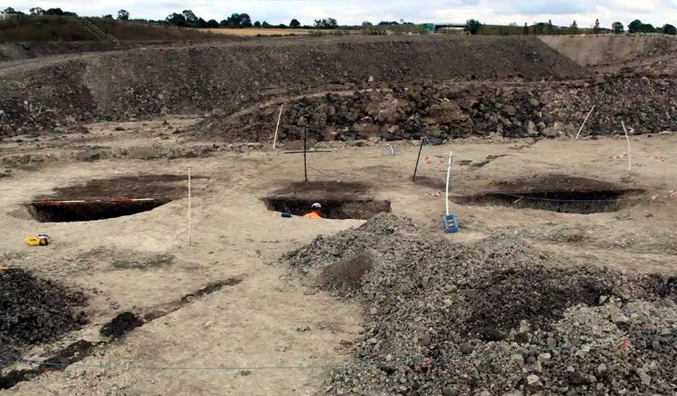 sitio arqueológico Inglaterra El sitio del hallazgo está a unos 60 kilómetros de Londres. Foto: TG / Mola.