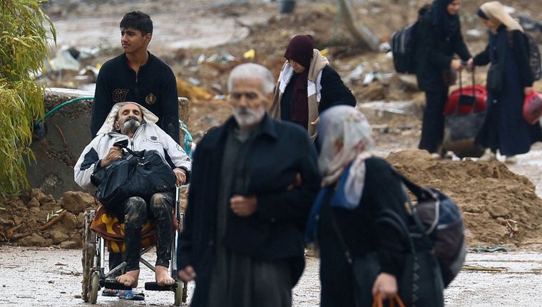 Gaza es pura desolación y muerte, pero la tregua lleva respiro. Foto: NA