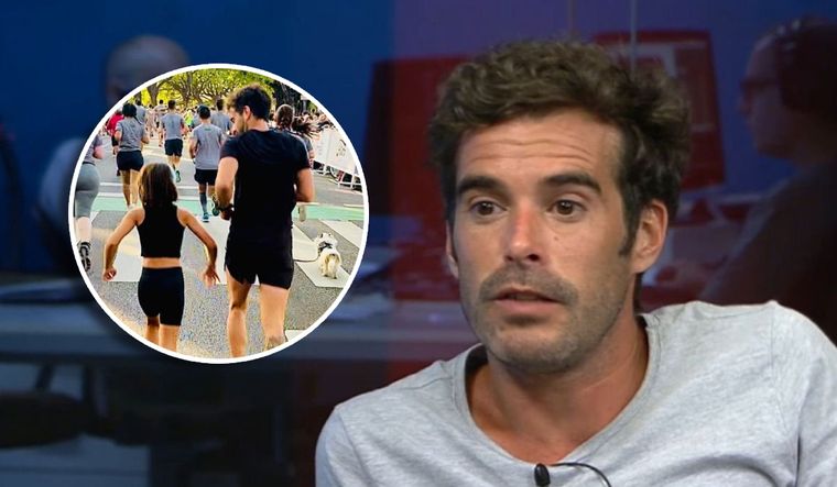 Nicolás Cabré corre maratones de forma regular.