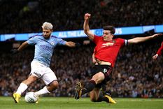 Sergio Agüero en plena acción. DPA Foto: DPA Sergio Agüero en plena acción. DPA Foto: DPA