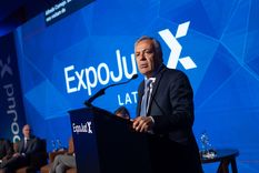 Alfredo Cornejo en la ExpoJud Foto: Prensa Gobierno