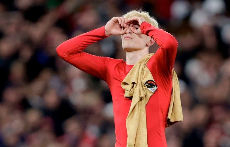 El gesto que generó enojo en Barcelona.