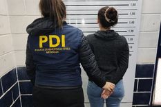 La detenida tiene 18 años de edad. Foto: Ministerio de Seguridad.