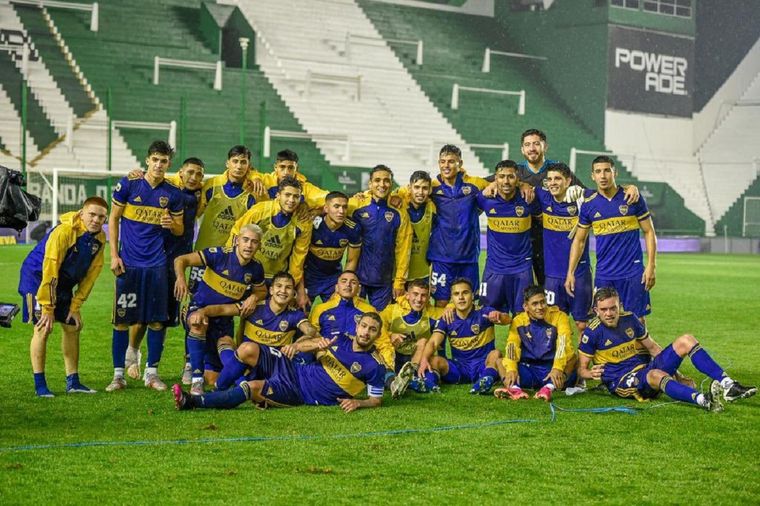 Los juveniles de Boca superaron las expectativas: dos partidos en dos días y un empate ante Banfield. Foto: Boca Juniors