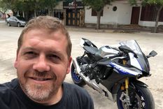 murio un conocido empresario mendocino en un accidente de motos