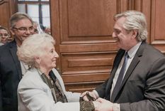 Abuelas de Plaza de Mayo confirmó la restitución del nieto 133. Foto: Télam