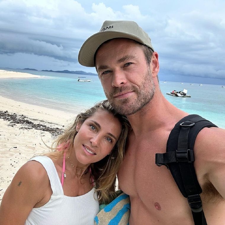 Así fue la increíble celebración navideña de Chris Hemsworth y Elsa Pataky Chris Hemsworth y Elsa Pataky Foto: Instagram
