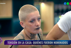 Juliana Scaglione se mostró furiosa por quedar en placa. Foto: Imagen de Telefe Juliana Scaglione se mostró furiosa por quedar en placa. Foto: Imagen de Telefe