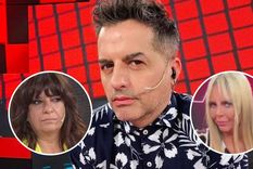 Ángel de Brito traicionó a Andrea Taboada con complicidad de Raquel Mancini El conductor aprovechó a la nueva angelita para mojarle la oreja a su ex amiga Ángel de Brito traicionó a Andrea Taboada con complicidad de Raquel Mancini El conductor aprovechó a la nueva angelita para mojarle la oreja a su ex amiga