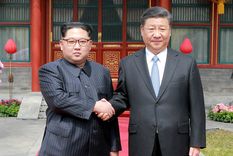 En China, se verán otra vez Kim Jong Un y su socio, Xi Jinping. Foto: Agencia Central de Noticias de Corea