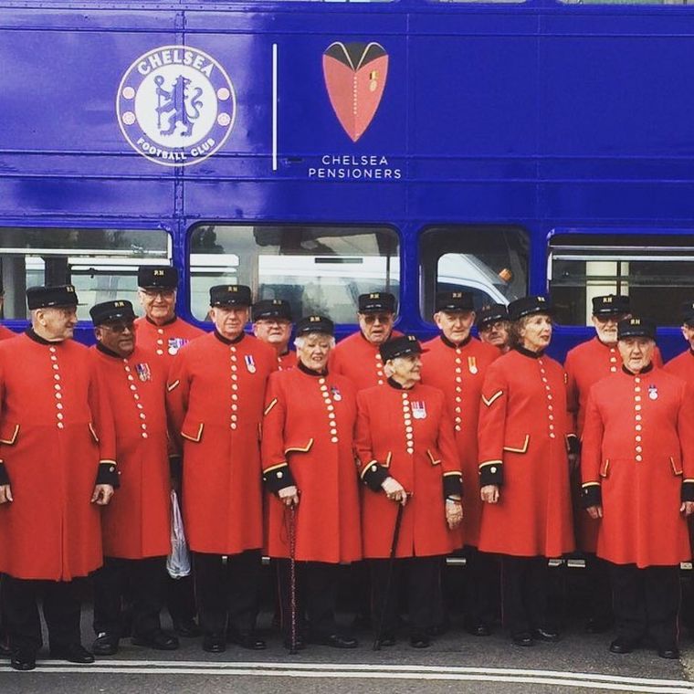 Chelsea y los veteranos de guerra, una sociedad irrompible. Chelsea y los veteranos de guerra, una sociedad irrompible.