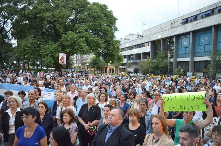 La Iglesia convocó a una marcha en Córdoba Foto: Gabriel Ferreyra