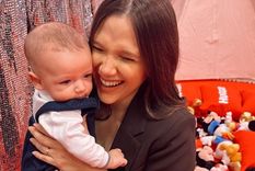 Barbie se emocionó con el crecimiento de su bebé. Foto: Captura Instagram