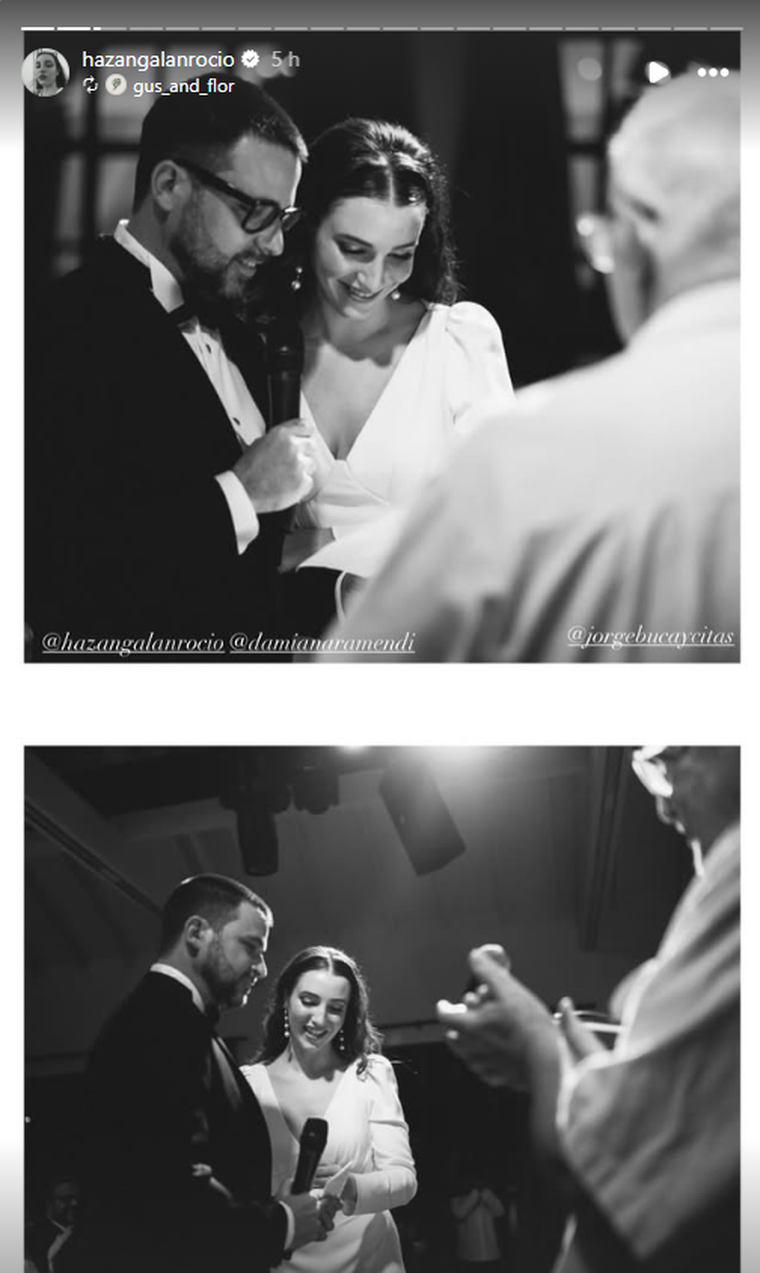 La boda de la hija de Lucía Galán. La boda de la hija de Lucía Galán.