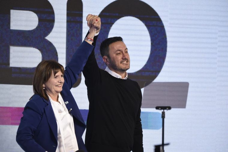 Patricia Bullrich celebró y la militancia resaltó la derrota kirchnerista Foto: Juan Aberastain/MDZ