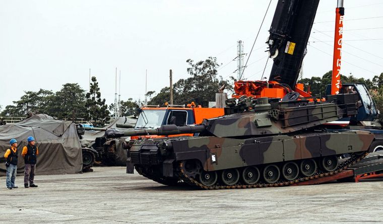 Taiwán sigue sumando armamento de Estados Unidos, ante la amenaza de China. Foto Ministerio de Defensa Taiwán.&nbsp;