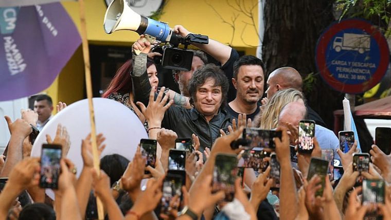 Javier Milei en Mendoza